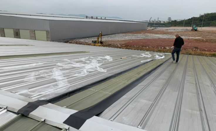 源城厂房屋面防水维修案例